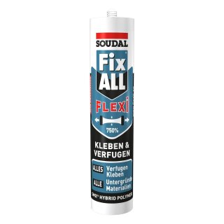 Soudal Fix All Flexi 1K Fugen- und Klebdichtstoff 470g Kartusche,  versch. Farben