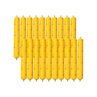20x Sikaflex PRO 3 Purform PU Bodenfugen Dichtstoff Schlauchbeutel á 600ml betongrau