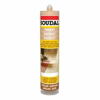 Soudal Parkettdichtstoff für Anschluss- und Dehnungsfugen 290ml Kartusche, ahorn