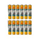 12x Sikaflex PRO 1 PU Dichtstoff Hochbau Fugen 300ml...