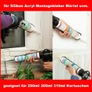 duBAUST DM30 Kartuschenpresse 300/310 ml – Silikonpistole für Kartuschen