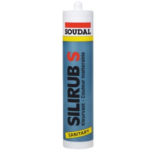 Soudal Silirub S Sanitärsilikon 300ml transparent