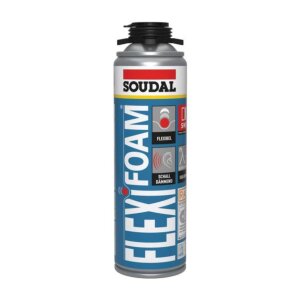 Soudal Flexifoam hochelastischer PU Fensterschaum 500 ml...