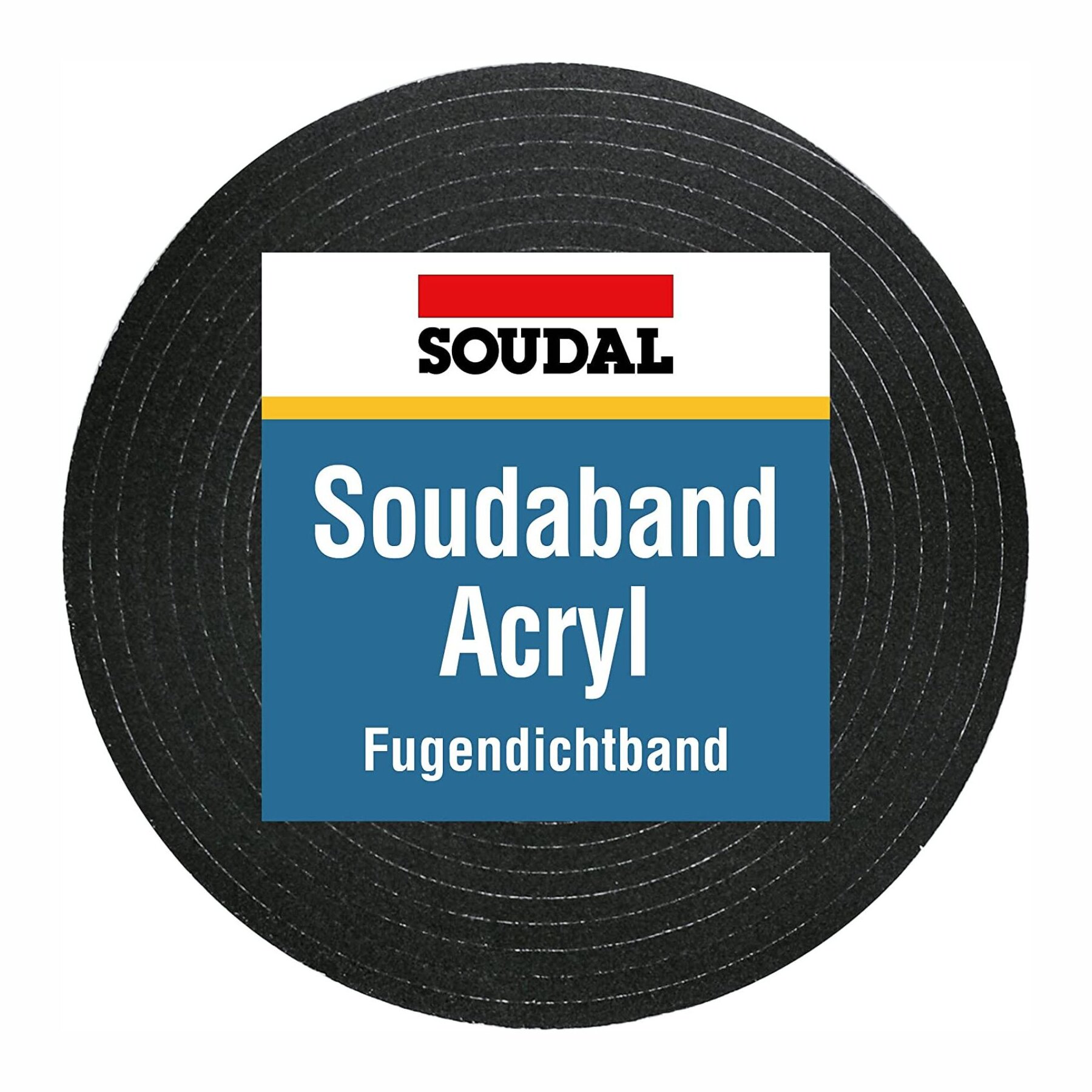 Soudal Soudaband Acryl 300 anthrazit 10/3-12 Kompriband 10m/Rolle