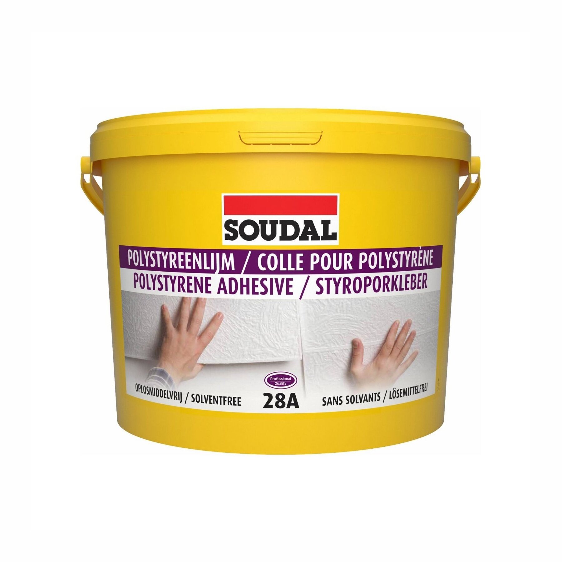 Soudal 28A Styroporkleber 5 kg – Kleber für EPS- und Dämmplatten