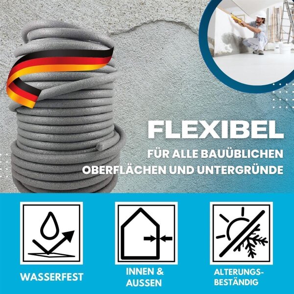 PE Fugen Rundschnur geschlossenzellig Ø 25mm x 50m