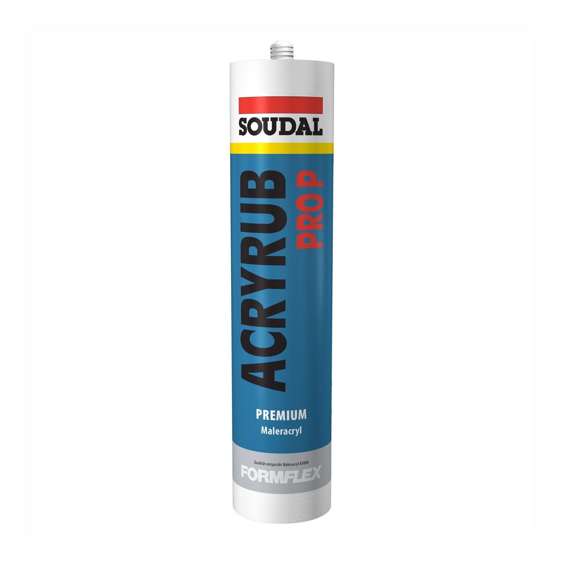 Soudal Acryrub Pro P Maler Acryl 310 ml – Überstreichbarer Acryl-Dichtstoff