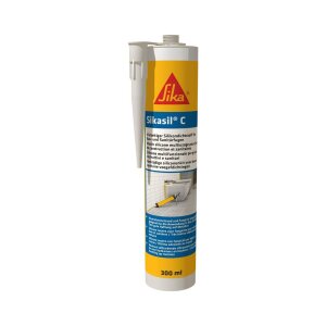 Sikasil C Sanitärsilikon 300ml Betongrau