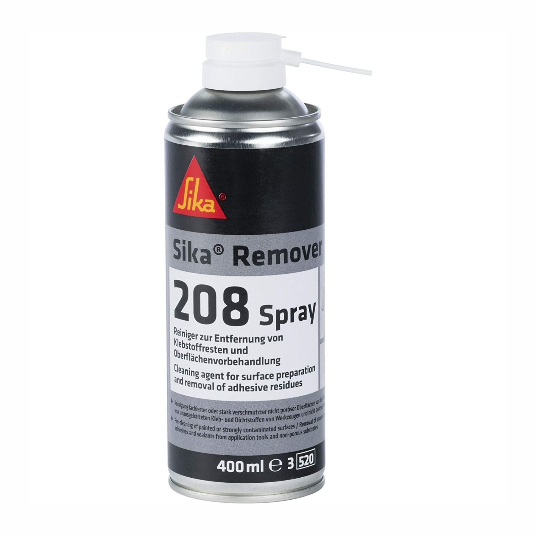 Sika® Remover-208 Oberflächenreiniger / Kleb- und Dichtstoff-Entferner 400ml Spraydose