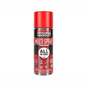 Soudal Multispray mit 8-facher Wirkung 400ml Dose, weiss