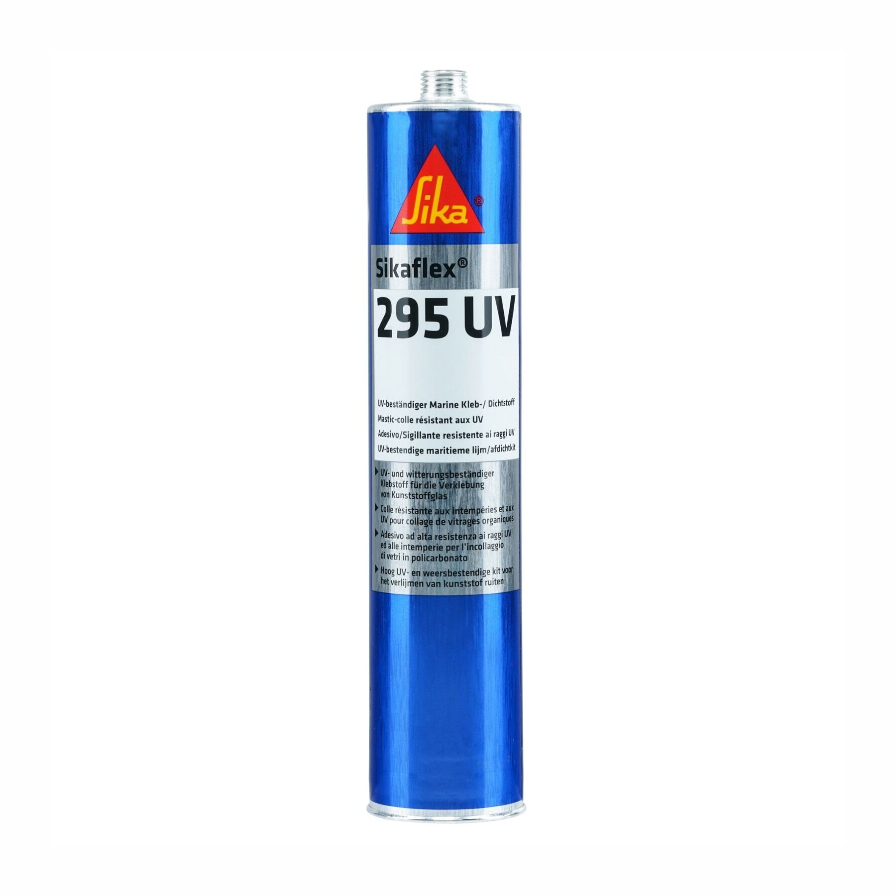 Sikaflex®-295 UV Marine-Scheibenklebstoff für Kunststoffglas 300ml Kartusche versch. Farben