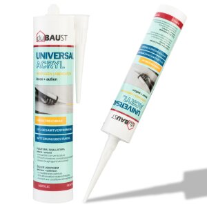 duBAUST MAC24 Universal Acryldichtstoff 310ml Kartusche...