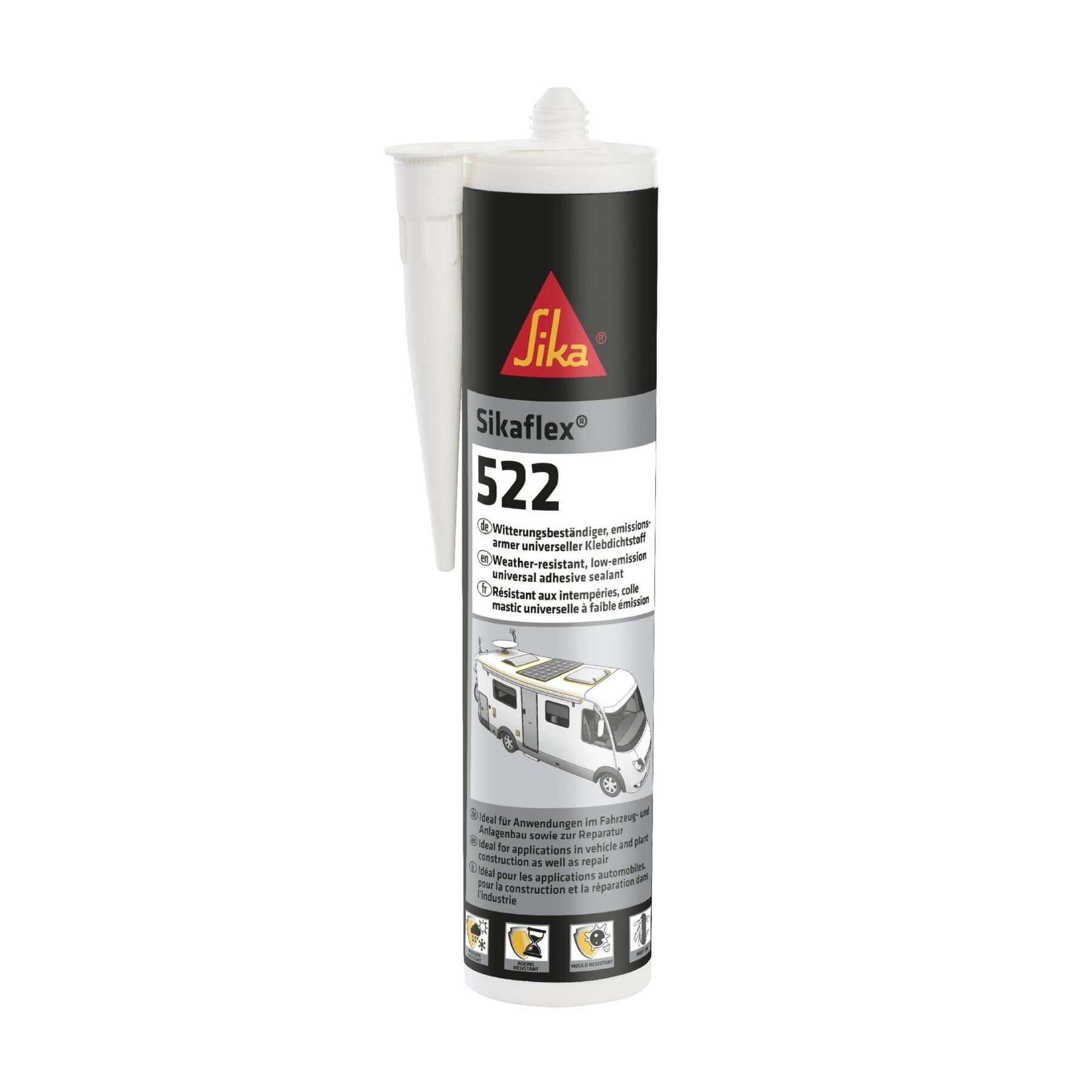Sikaflex 522 1K Polymer Kleb- und Dichtstoff 300ml Kartusche versch. Farben