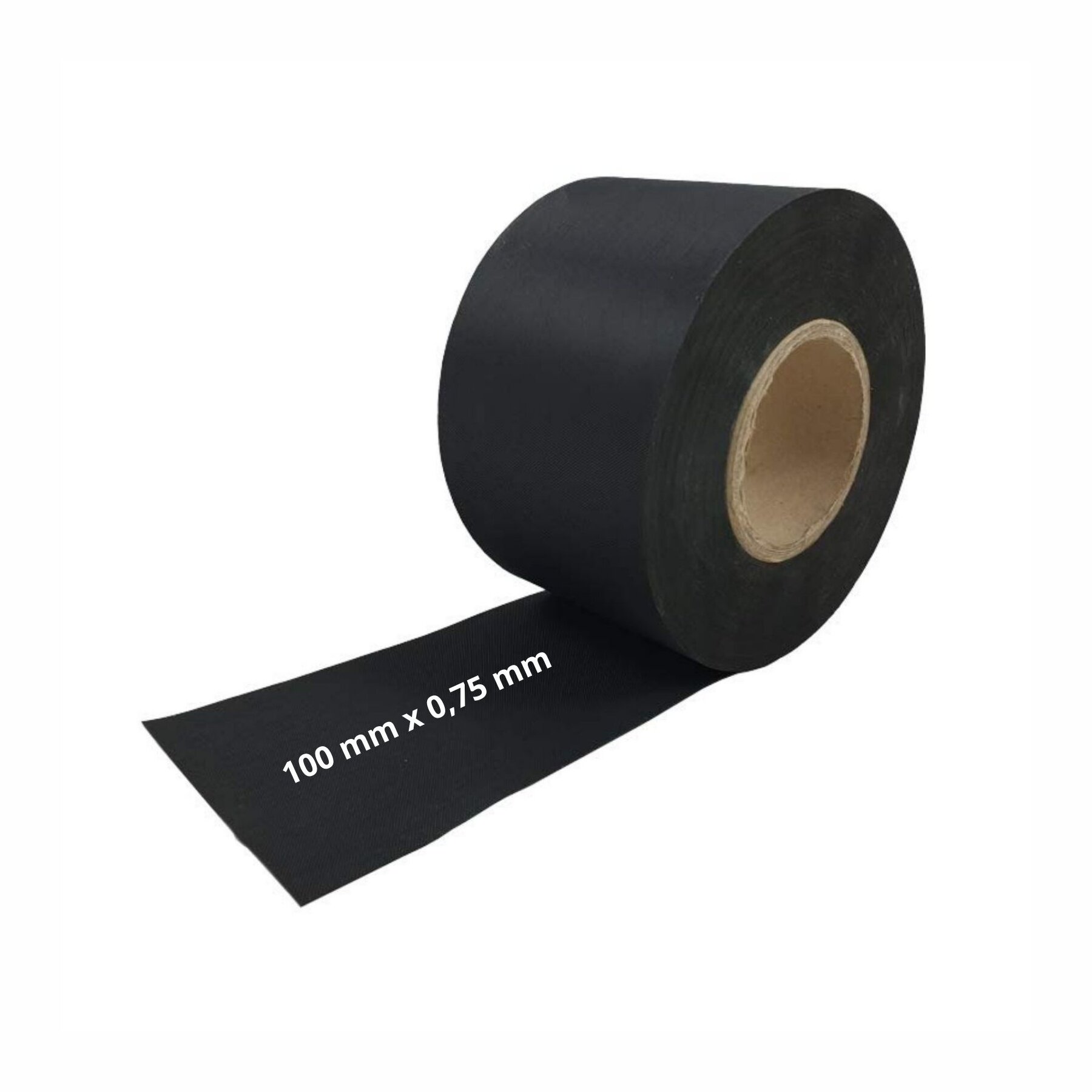 duBAUST EPO24 EPDM-Folie 100mm x 0,75mm 25m/Rolle ohne Butylklebestreifen
