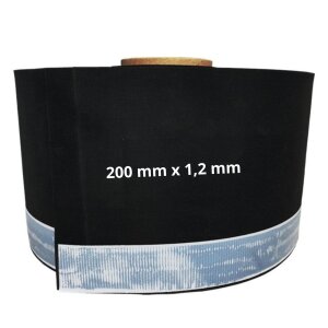 duBAUST EPM24 200mm x 1,2mm 25m/Rolle EPDM-Folie mit...