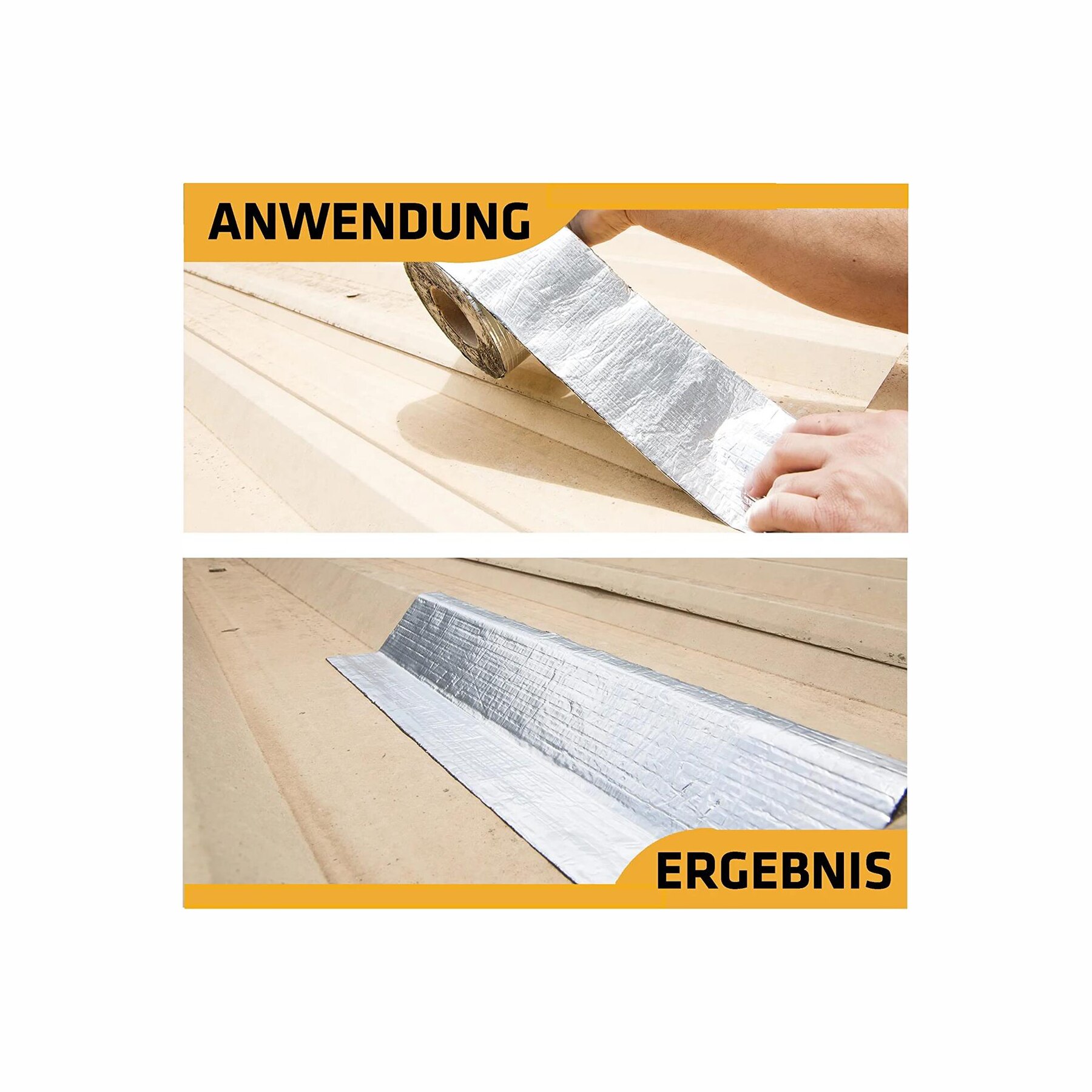 Sika Multiseal Selbstklebendes Bitumen Dach Dichtband 100mm x 3m