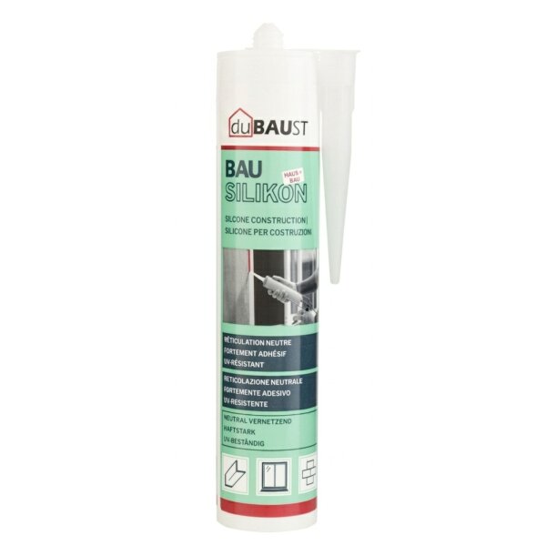 duBAUST BAS24 Bausilikon neutralvernetzend 310 ml versch. Farben