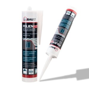 duBAUST BFK24 Baufolienkleber 1K Dampfsperrenkleber Trockenbau 310 ml Kartusche, blau