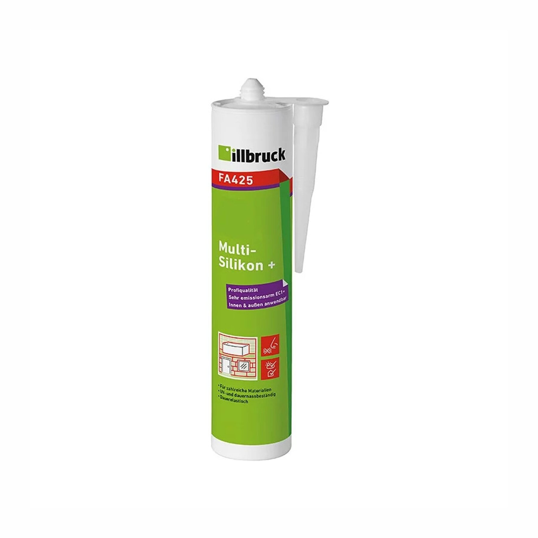 RESTPOSTEN Illbruck FA425 Multi-Silikon+ 310ml versch. Farben