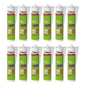 RESTPOSTEN 12x Illbruck FA425 Multi-Silikon+ 310ml...