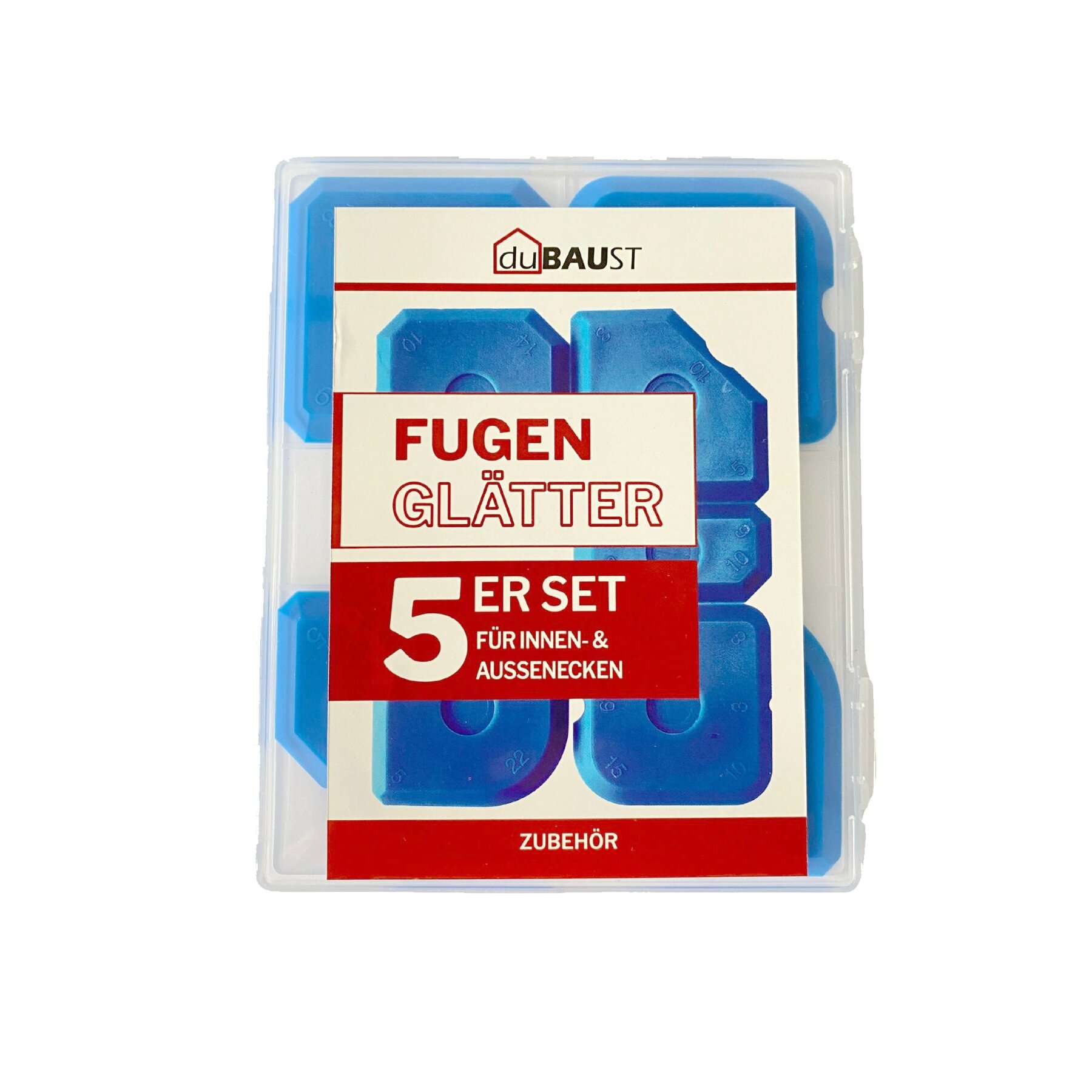 duBAUST Fugenglätter für professionelles Abglätten v. Dichtstoffen 5er SET