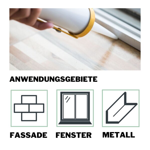duBAUST BAS24 Bausilikon neutralvernetzend 310 ml eiche