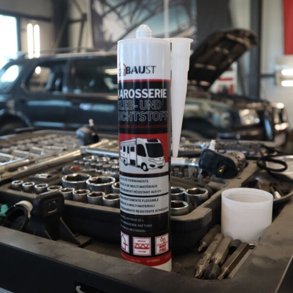 duBAUST Karosseriekleber Klebdichtstoff 290ml Kartusche versch. Farben