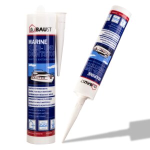 6x duBAUST BOT24 Marine Klebdichtstoff 290ml Kartusche...