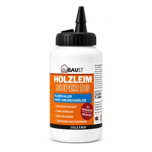 duBAUST WOD24 SUPER D3 Holzleim 500g Flasche