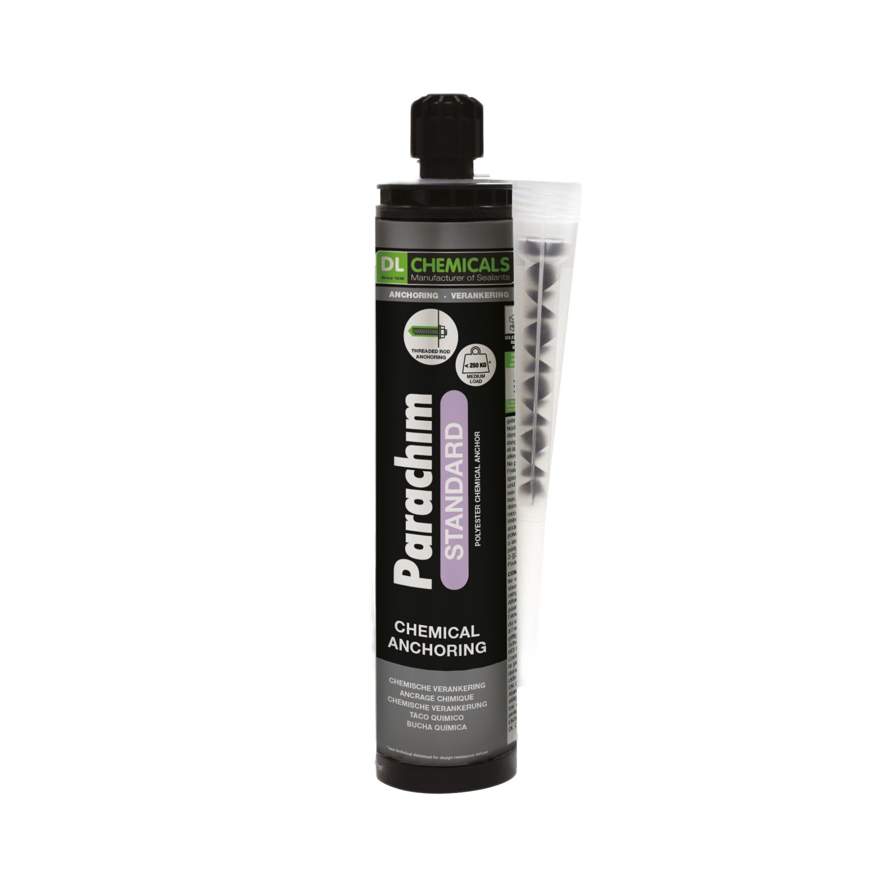 Parachim Standard 2K Verbundmörtel Beton, Naturstein, Mauerwerk 300ml Kartusche