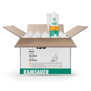 Ramsauer 120 Neutraler 1K Silikon Dichstoff 20 x 310 ml...