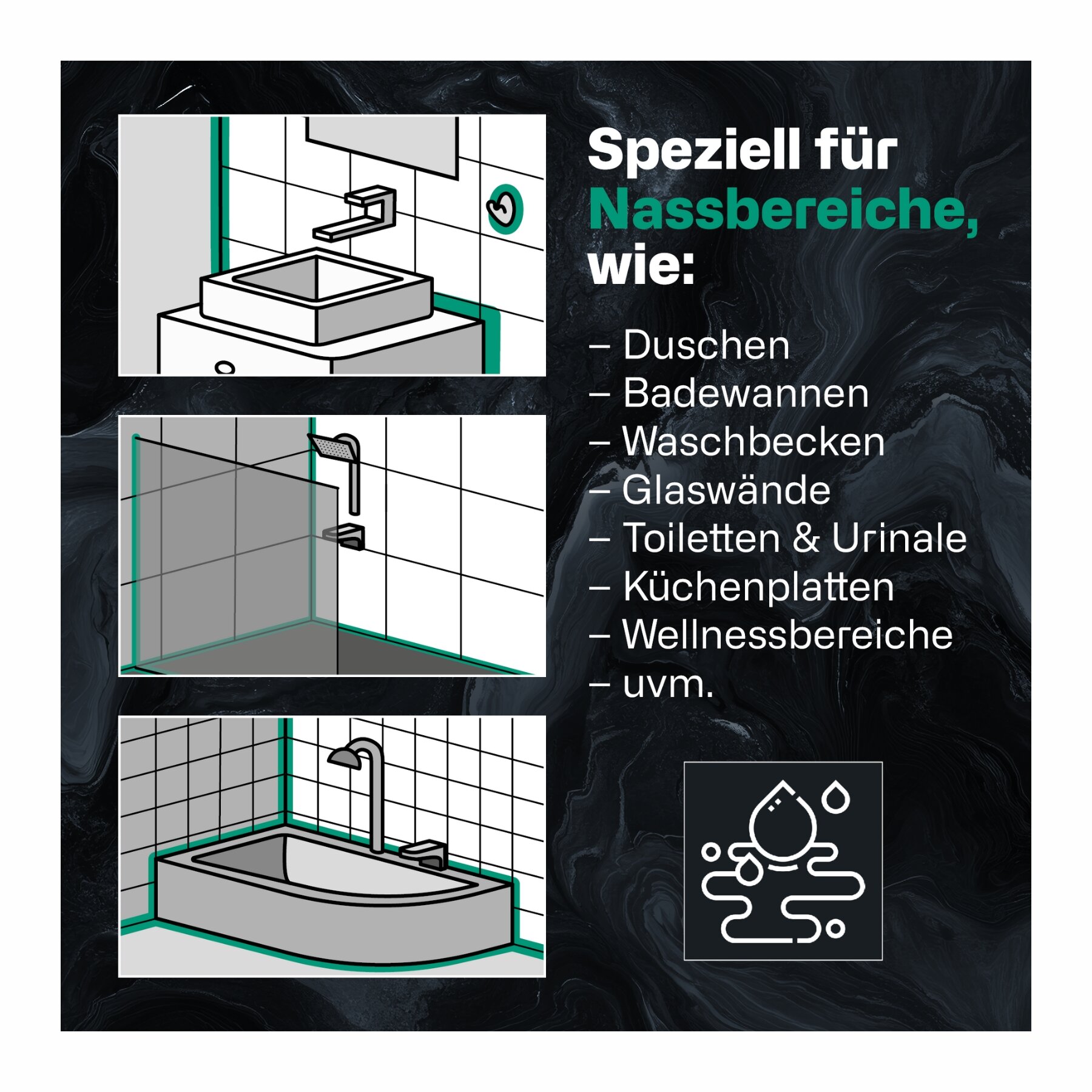 Ramsauer 450 Sanitärsilikon 20 x 310 ml Kartusche über 80 Farben