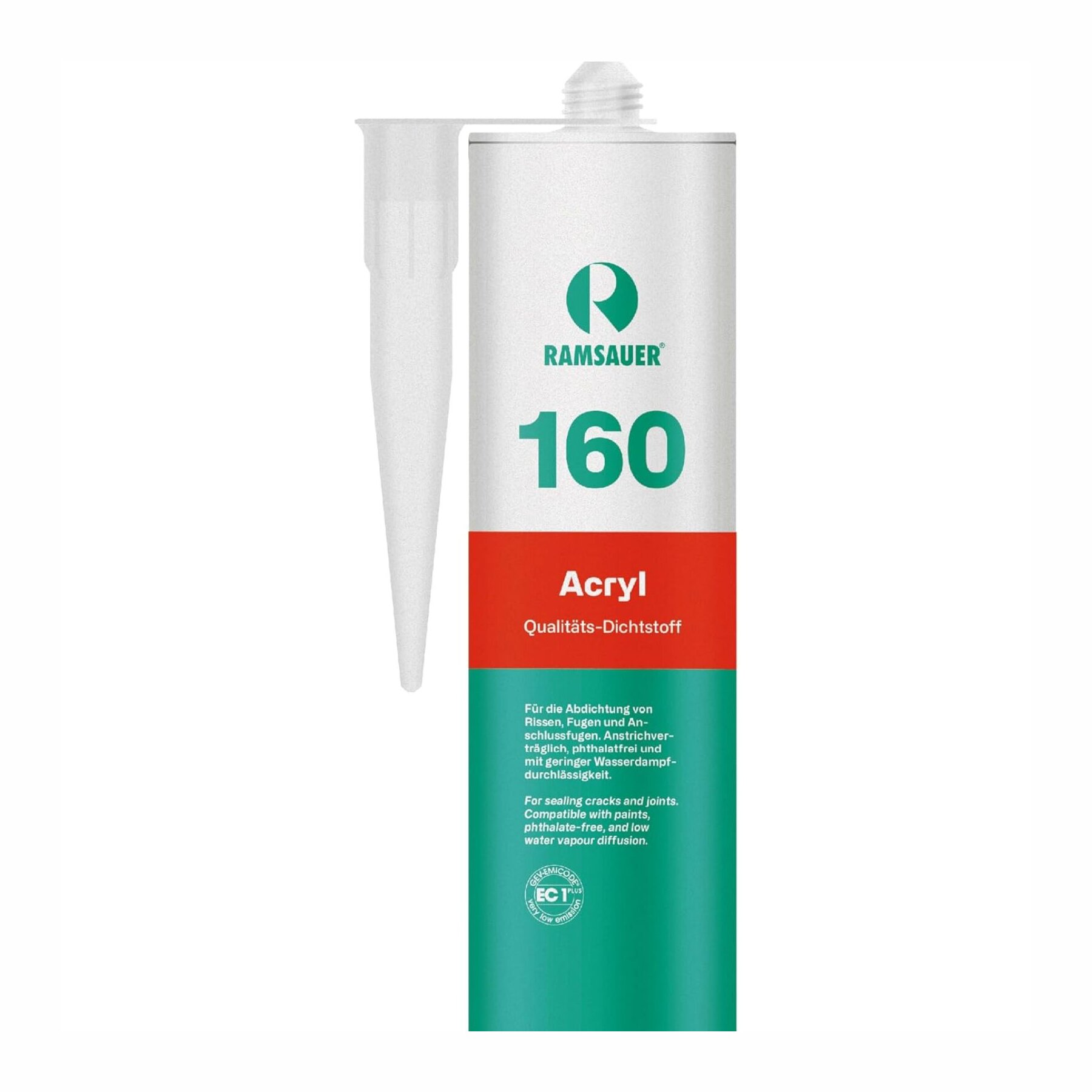 Ramsauer 160 Acryl  für Fugen im Innenausbau 310 ml Kartusche versch. Farben