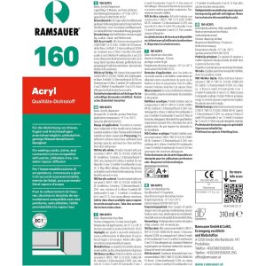 Ramsauer 160 Acryl  für Fugen im Innenausbau 310 ml...