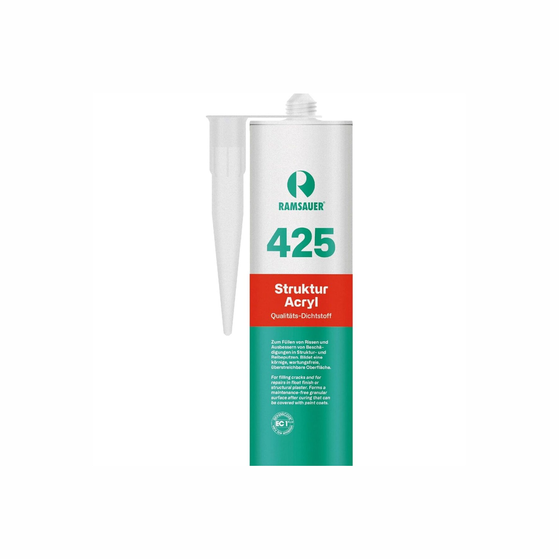 Ramsauer 425 Strukturacryl 310 ml Kartusche Feinweiß
