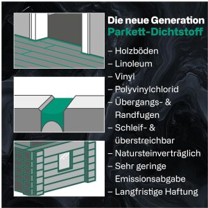 Ramsauer 423 Parkettfuge 310 ml Kartusche versch. Farben