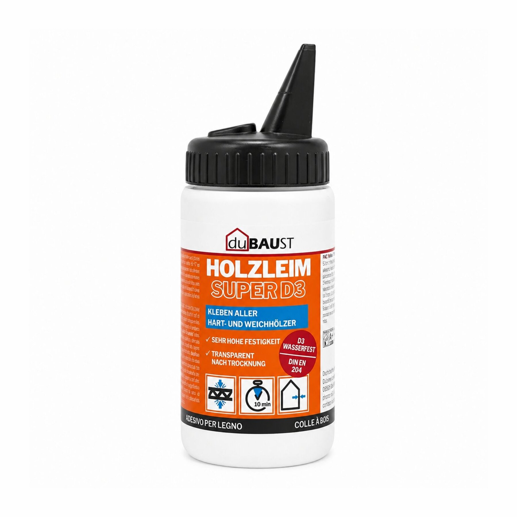 duBAUST WOD24 SUPER D3 Holzleim 250g Flasche