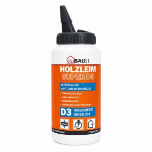 duBAUST WOD24 SUPER D3 Holzleim 750g Flasche