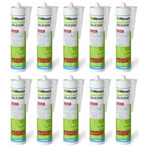 RESTPOSTEN 10x Illbruck GS241 Sanitärsilikon 310ml...