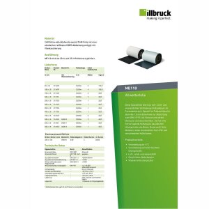 RESTPOSTEN illbruck ME110 Bitumenband Butylband...