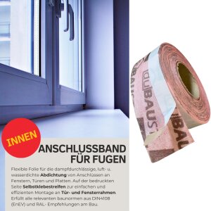 duBAUST FFI24 Fensterdichtband INNEN versch....