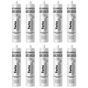 AKTION 10x Fortix Construction 1K neutrales Bausilikon...