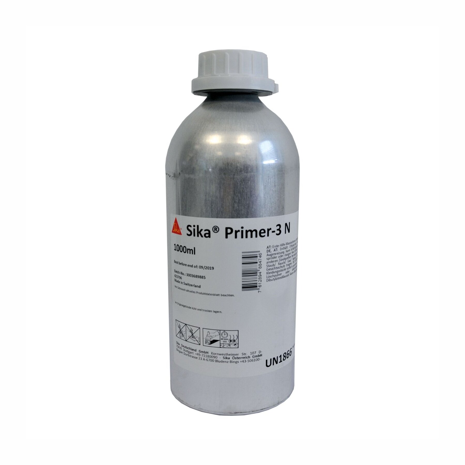 Sika® Primer-3 N | Haftprimer für Beton, Metall & poröse Untergründe 250ml/1000ml