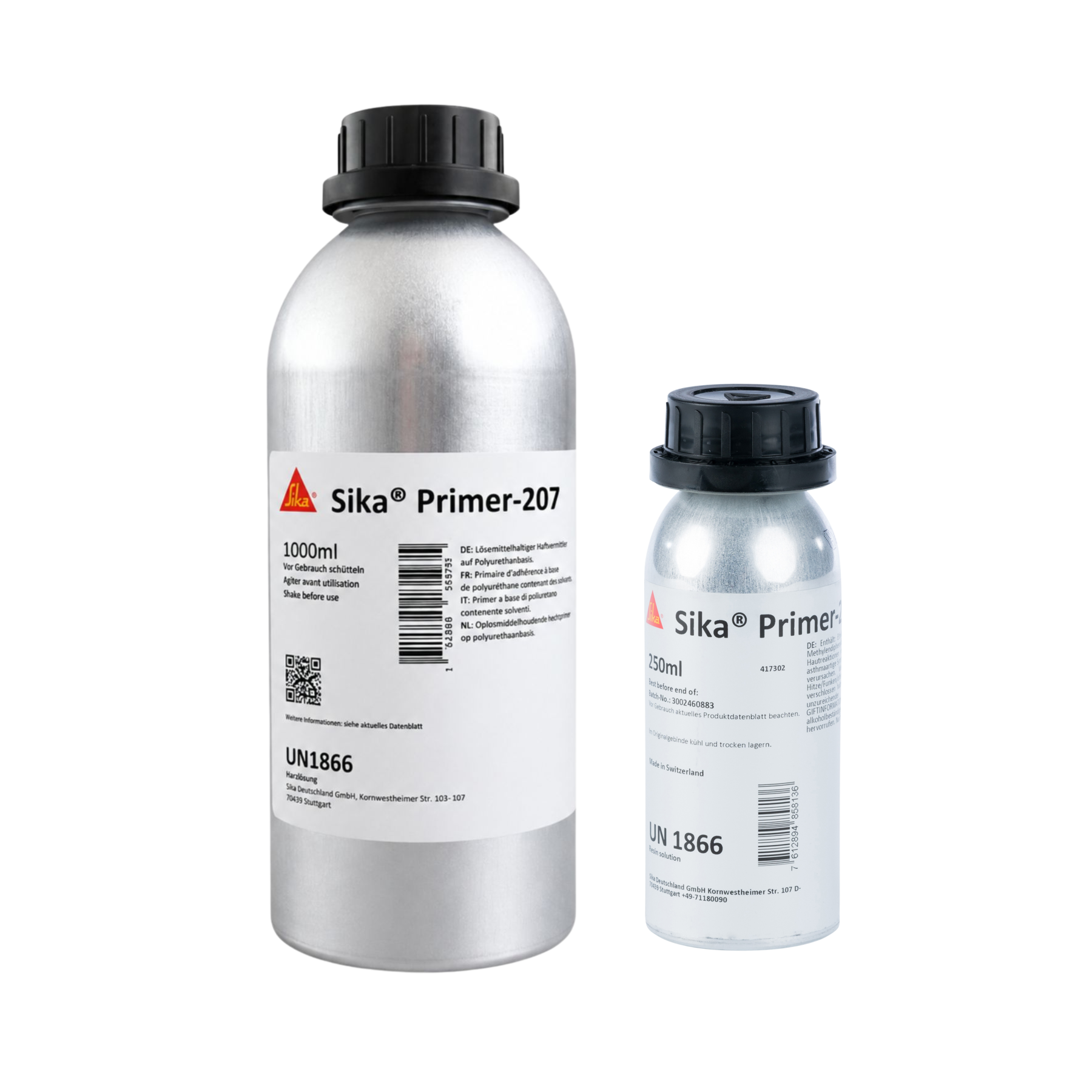 Sika Primer-207 | Haftprimer für Glas, Metall, Kunststoffe & Lacke 250ml/1 Liter