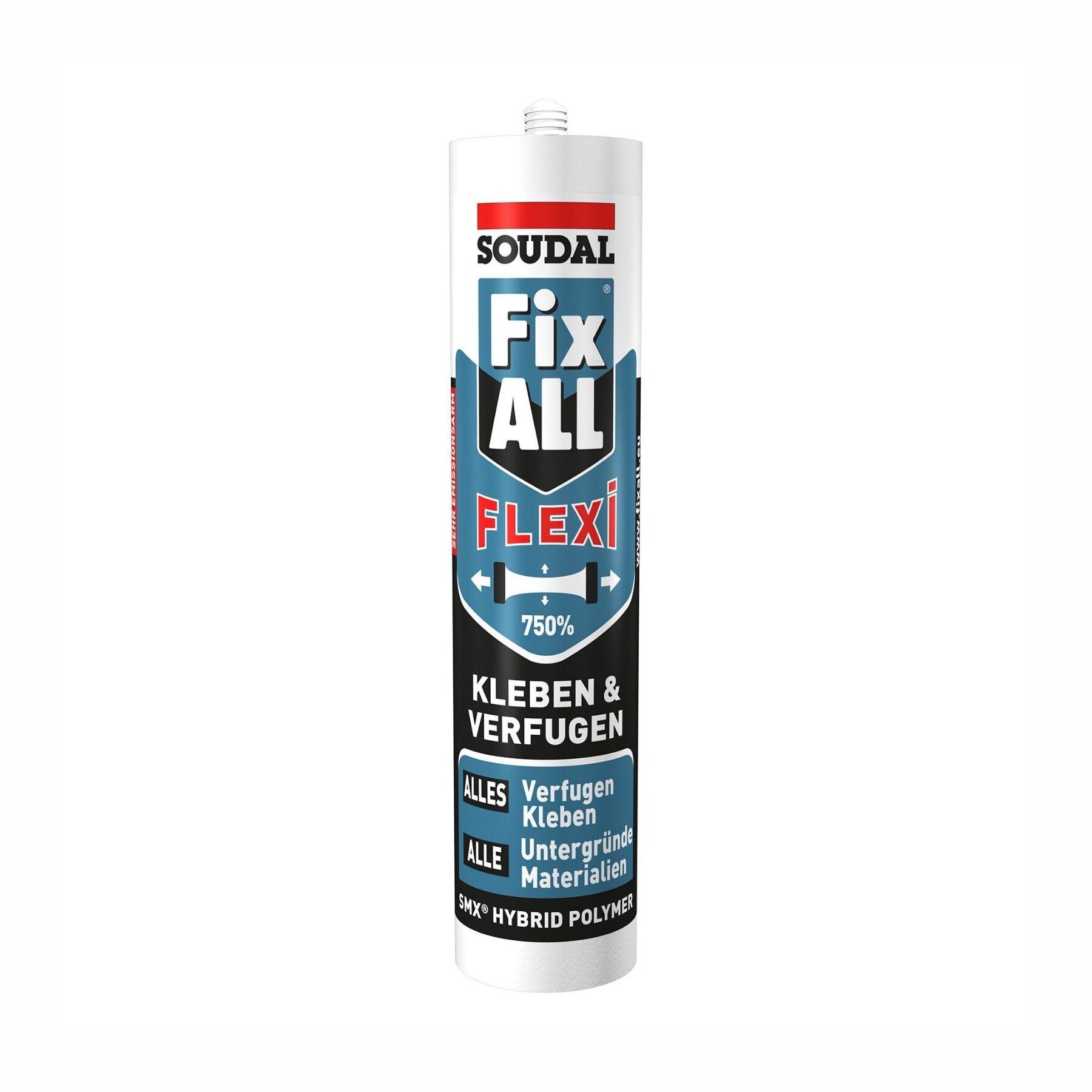 Soudal Fix All Flexi 1K Fugen- und Klebdichtstoff 470g Kartusche,  versch. Farben
