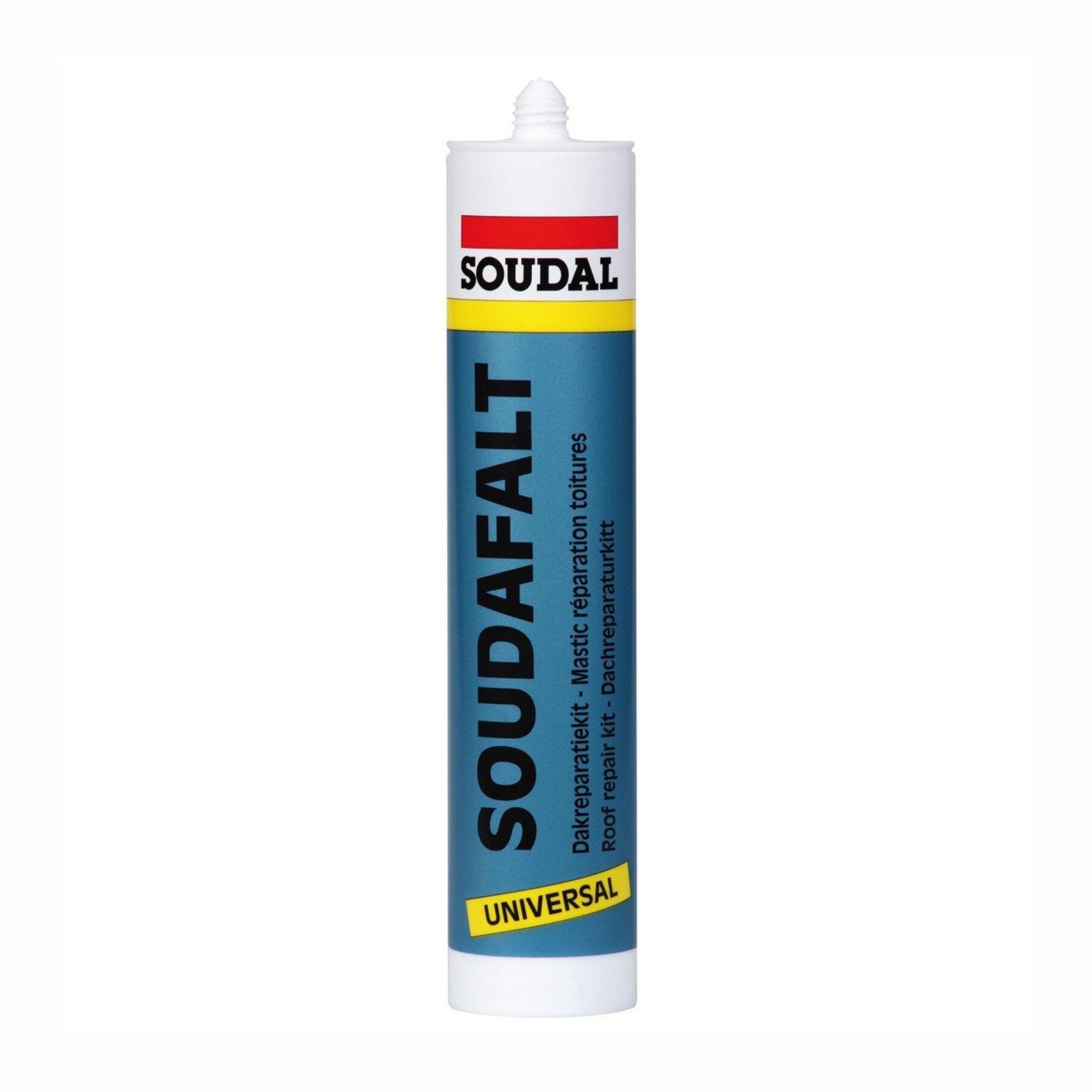 Soudal Soudafalt Reparaturdichtstoff auf Bitumen-Basis 310ml Kartusche schwarz