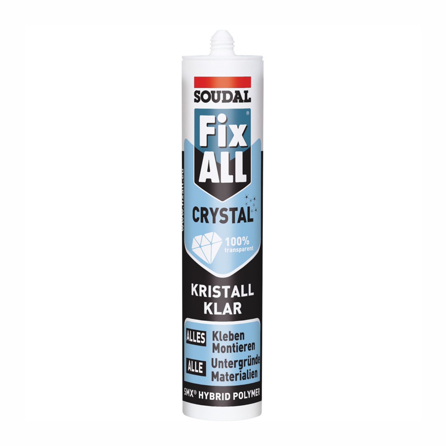 Soudal Fix ALL Crystal Kartusche Montagekleber transparent 300g