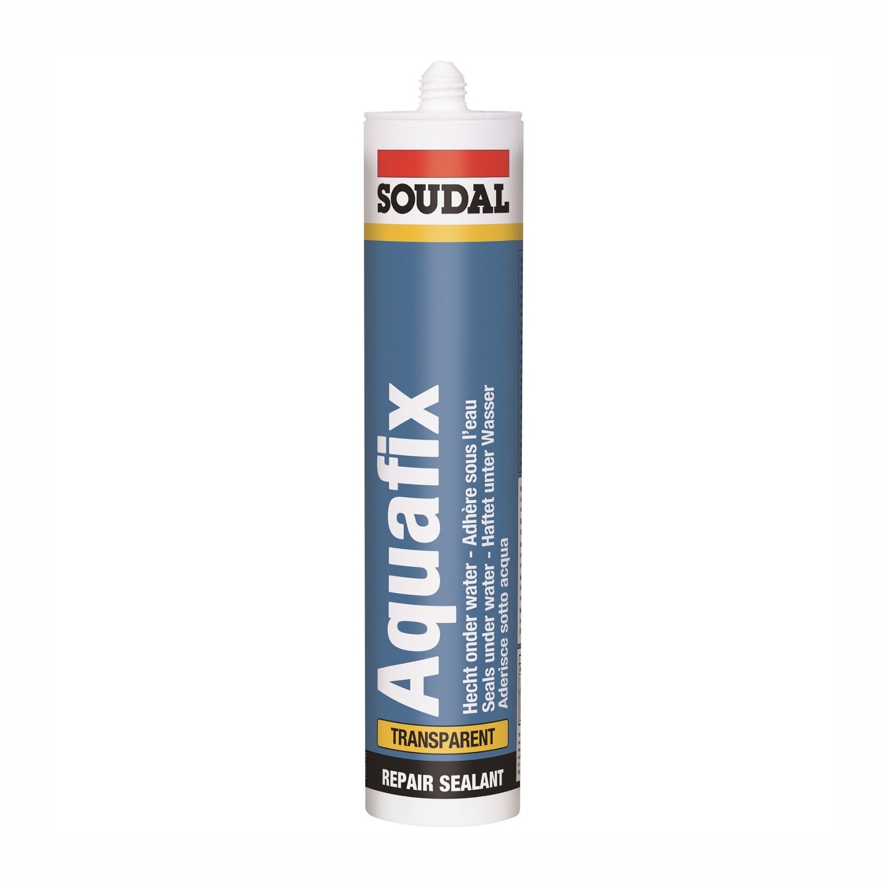 Soudal Aquafix wasserfester Reparaturdichtstoff 310ml Kartusche kristallklar