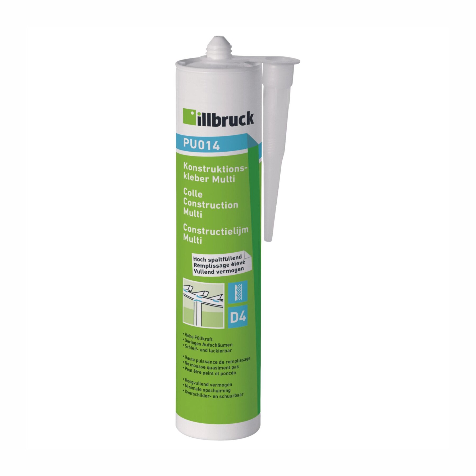 illbruck PU014 Konstruktionskleber Multi 310ml Kartusche, beige