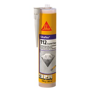Sikaflex 112 Crystal Clear Universeller Kleb- und...
